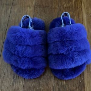 Ugg Slippers (purple) Baby size 4. Never worn!